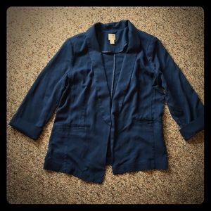 Blue Lauren Conrad Blazer